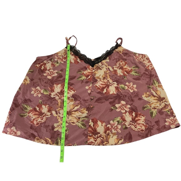 Torrid Chablis Lace Trim Cami Camisole W/ Black Lace V Neck Women’s 12 - Picture 5 of 14